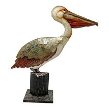 Capiz Pelican Tabletop Decoration 19 x 16 Inches - $49.98