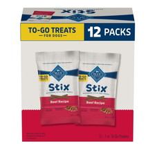 Stix Natural Pepperoni-Style Dog Treats, Beef Flavor, 1-oz. Pack (12 Count) - $23.14