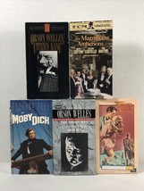 Orson Welles VHS Set! Citizen Kane Moby Dick Touch Of Evil Turner Classic Movies - £9.36 GBP
