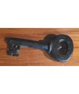 Large HEAVY Iron Solid Skeleton KEY DECOR PAPERWEIGHT 10&quot; X 4&quot; - £14.02 GBP