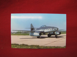 Vintage German &quot;Schwalbe&quot; Turbo Jet Fighter Plane Postcard #92 - £15.76 GBP