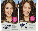 2 Clairol Nice &#39;N Easy 5G Medium Golden Brown Permanent Hair Color Cream - £20.32 GBP