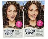 2 Clairol Nice &#39;N Easy 5G Medium Golden Brown Permanent Hair Color Cream - £20.32 GBP