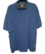 Original Island Sport Polo Shirt Men&#39;s XXL Short Sleeve Blue - £11.05 GBP