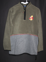 Disney Winnie the Pooh Piglet 1/4 Zip Fleece Pullover Womens Size Small ... - £15.82 GBP