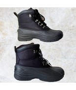 Nevados Glacier Black Waterproof Thermolite Lace-Up Hiking Boots - Mens 12M - €32,69 EUR