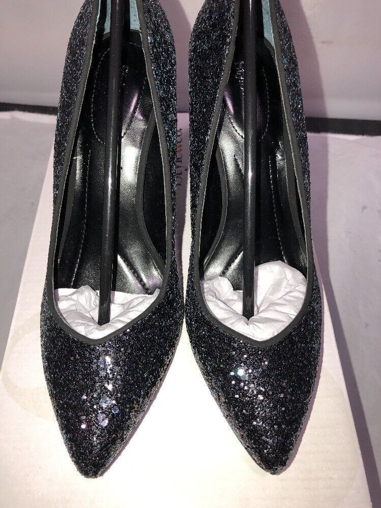 Style &amp; Co. Womens Pyxiee Pointed Toe Classic Pumps, Black Multi Size 6.5 - $17.65