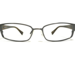 Oliver Peoples Eyeglasses Frames Id BKC Brown Gray Rectangular 54-17-135 - $46.53