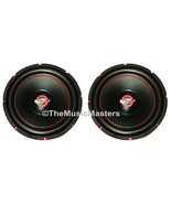 (2) 12&quot; inch Home Stereo Sound Studio 8 Ohm WOOFER Subwoofer Speaker Bas... - £85.04 GBP