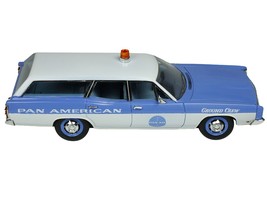 1970 Ford Galaxie Station Wagon Blue and White with Blue Interior &quot;Pan-American - £96.59 GBP