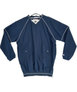 Russell Athletic Size S Team Issue Patriots Men&#39;s Blue Windbreaker Vente... - $19.53 CAD
