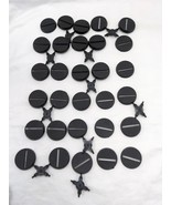 (50) Games Workshop 2003 LOTR 25mm Circular Bases With Slots - €50,96 EUR