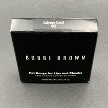 Bobbi Brown Pot Rouge For Lips And Cheeks 40 Calypso Coral 0.13 Oz New in Box - £26.62 GBP