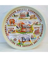 Lancaster County Bicentennial Commemorative Tin/Tray 13&quot; Pennsylvania - ... - $17.67 CAD