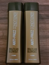 Lot of 2 Brazilian Blowout Anti Frizz Conditioner ProCare 12 oz each - $32.71