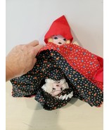 Handmade Cloth Topsy Turvey Doll Little Red Riding Hood, Grandma, Big Ba... - £11.07 GBP