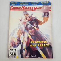 1993 Comics Values Monthly Price Guide Issue No.  88 December With Poste... - $13.99
