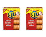 RITZ Fresh Stacks Original Crackers, Family Size, 17.8 Oz (Pack of 2) - £14.27 GBP