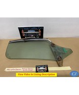 70 Cadillac Eldorado RIGHT PASS SIDE REAR QUARTER WINDOW GLASS WITH CHRO... - $2,728.54 MXN