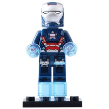 War Machine (Iron Patriot) Marvel Superheroes Lego Compatible Minifigure Bricks - £2.35 GBP