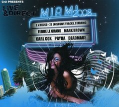 Live &amp; Direct Miami 2008 [Audio CD] Various Artists - £6.05 GBP
