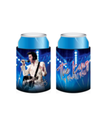 Elvis Presley blue white jumpsuit Huggie coozie can stays cool fits 12 O... - $10.99
