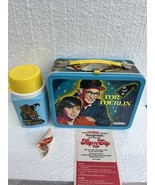 VINTAGE MR. MERLIN LUNCHBOX AND THERMOS Clean! - $1,911.21 MXN