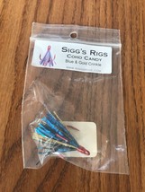 Sigg’s Rigs Coho Candy Black &amp; Gold Crinkle 3009 Ships N 24h - $12.85