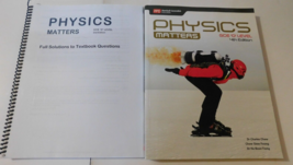 Marshall Cavendish Physics Matters 4th Edition Text &amp; Full Solutions to ... - £62.91 GBP