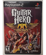 Ps2 Guitar Hero Aerosmith Game “Complete” - $245.29 MXN