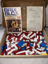 Vintage Brix Blox Loc Bloc Kawada Sears LOT Building Assorted Blox Wheels - $28.05