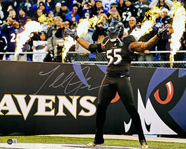 Terrell Suggs Signed 16x20 Baltimore Ravens Photo BAS ITP - £62.02 GBP