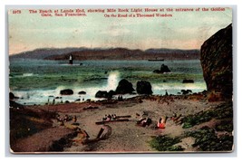 Beach At Lands End Golden Gate San Francisco CA UNP DB Postcard V10 - £3.85 GBP