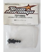 10x OEM RC Team Durango TD715002 M3 Black Locknut over 20+ TD Cars - $9.82