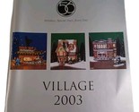 Department 56 Village 2003 Catalog Holiday Christmas Halloween Collectib... - $7.87
