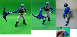 Power Rangers Megaforce Battle Morphin Blue Ranger Loose  - £3.90 GBP