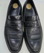 Ecco Penny Loafers Leather Slip-On Shoes Mens Size 11 (45) Black Casual ... - €23,36 EUR