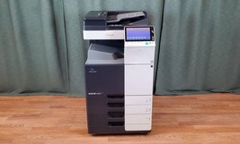 Demo Unit Konica Minolta Bizhub C258 Color Copier Printer Scan Fax Low 1... - $3,267.00