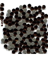 Rhinestones 3mm 10ss COFFEE Hot Fix  Iron on   2 Gross  288 Pieces - £5.30 GBP