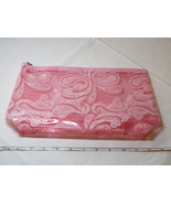 Avon Womens Ladies Pink Paisley Cosmetic Case Cosmetic Bag F3364451 NEW;; - £12.13 GBP