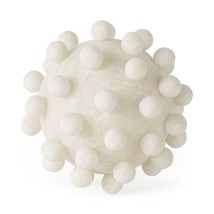 6" Ivory Knobby Nubs Resin Sphere - €86,25 EUR