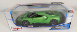 Maisto Special Edition 1:18 Scale 2017 Ford GT Diecast Car Model | Green... - $24.70