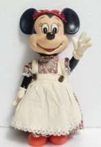 Minnie Mouse Doll Tokyo Disneyland Old Rare Figure 21 cm - $185.05