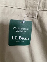 L L Bean Mens 46 Tropic Weight Khaki Cargo Shorts Flat Front - £17.65 GBP