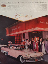 1957 LIFE Ad Advertisement There Are Some Secrets A Man Can&#39;t Keep CADILLAC - $10.80