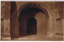 United Kingdom UK Postcard Malmesbury Abbey Norman Doorway - £2.33 GBP