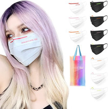 KalorCare Fashion Disposable Face Masks Individually Wrapped with Holographic - £7.52 GBP