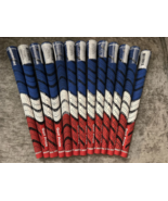 13PCS NEW DECADE Patriot Standard Grips - Red White Blue USA - £51.88 GBP