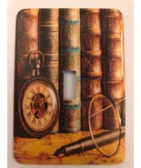 Vintage Books Metal Switch Plate  - £7.30 GBP