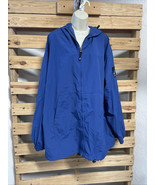 Nautica Blue Windbreaker Jacket Men&#39;s Size 2XL Beach Ocean Outdoors KG JD - €12,88 EUR